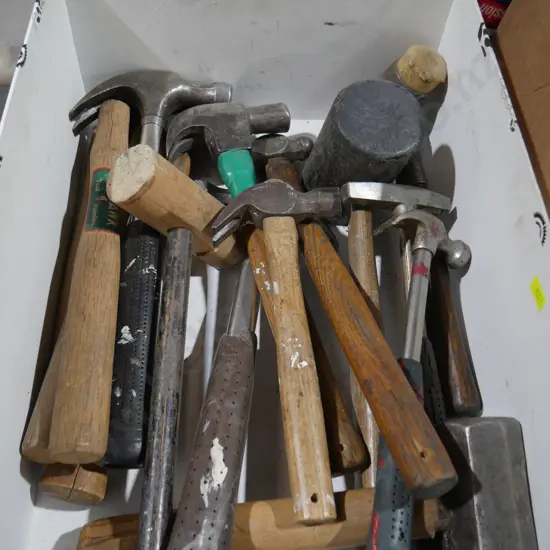 Assorted hammers