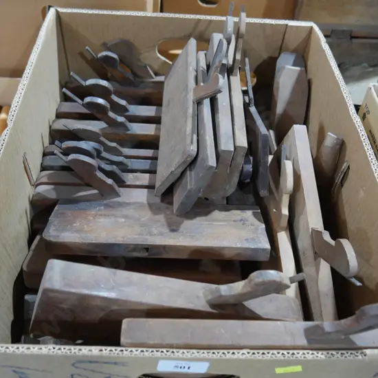 Box of molding planes