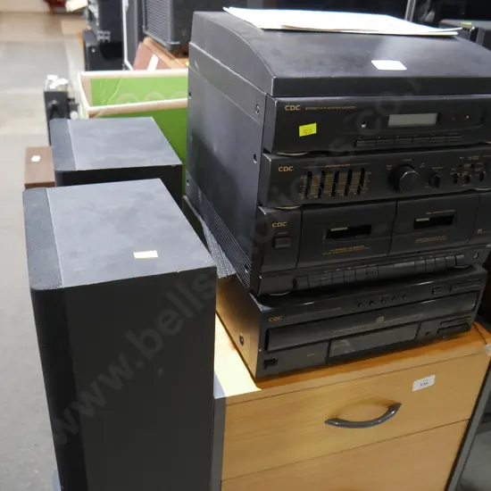 C.D.C stereo system