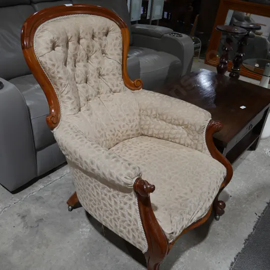 Victorian gents chair
