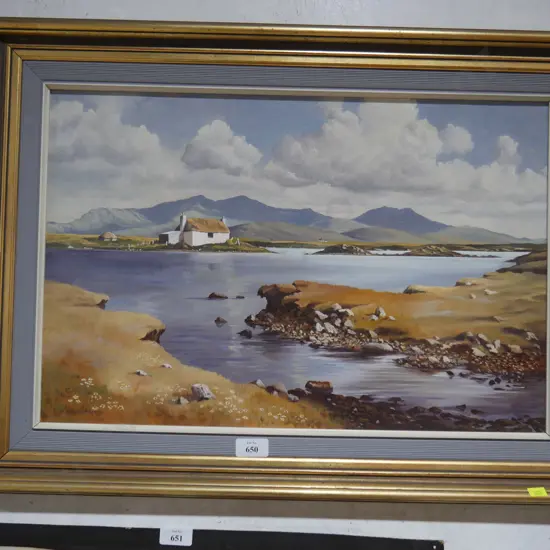 Oil painting, N Englefield