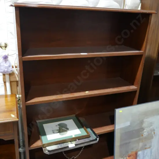 Mahogany bookcase
