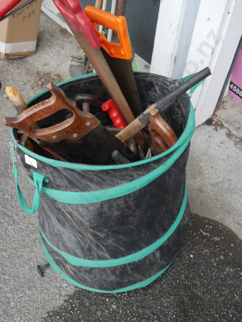 Bag of saws, garden tools Image 1++
