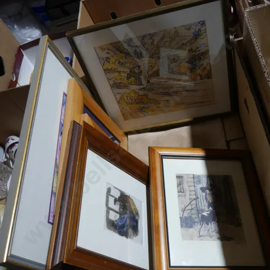 Box of artworks