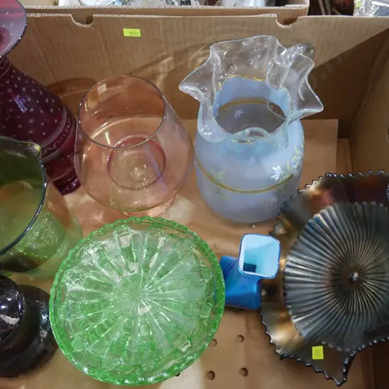 Box of glassware