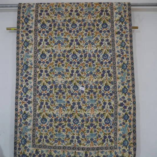 Hand knotted wall hanging