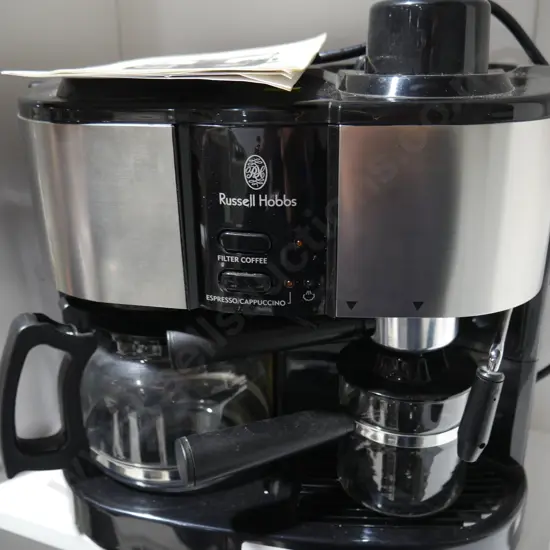 Russell Hobbs espresso cappuccino machine etc