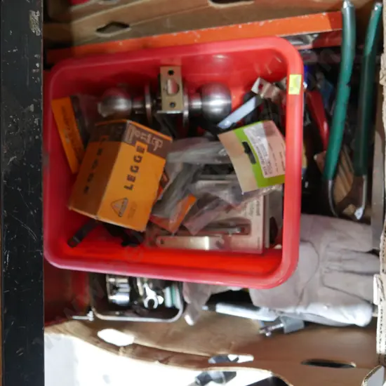 Box of tools etc