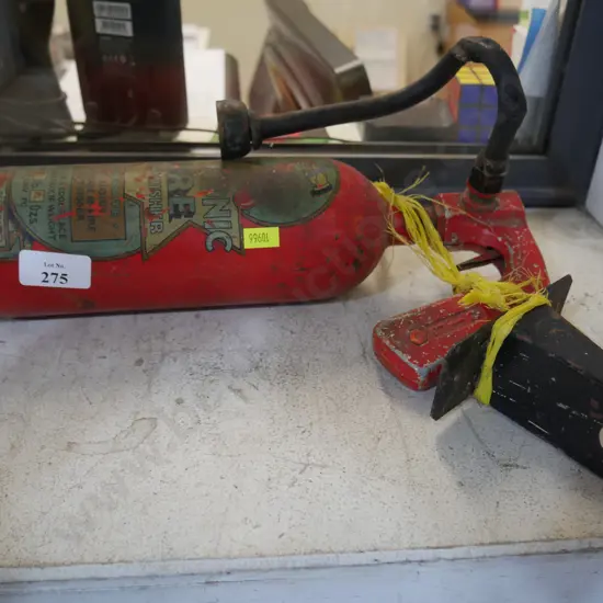 Old fire extinguisher