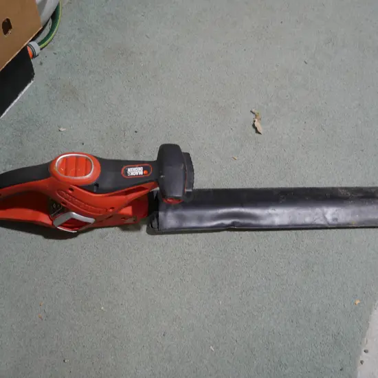 Black & Decker electric hedge trimmer