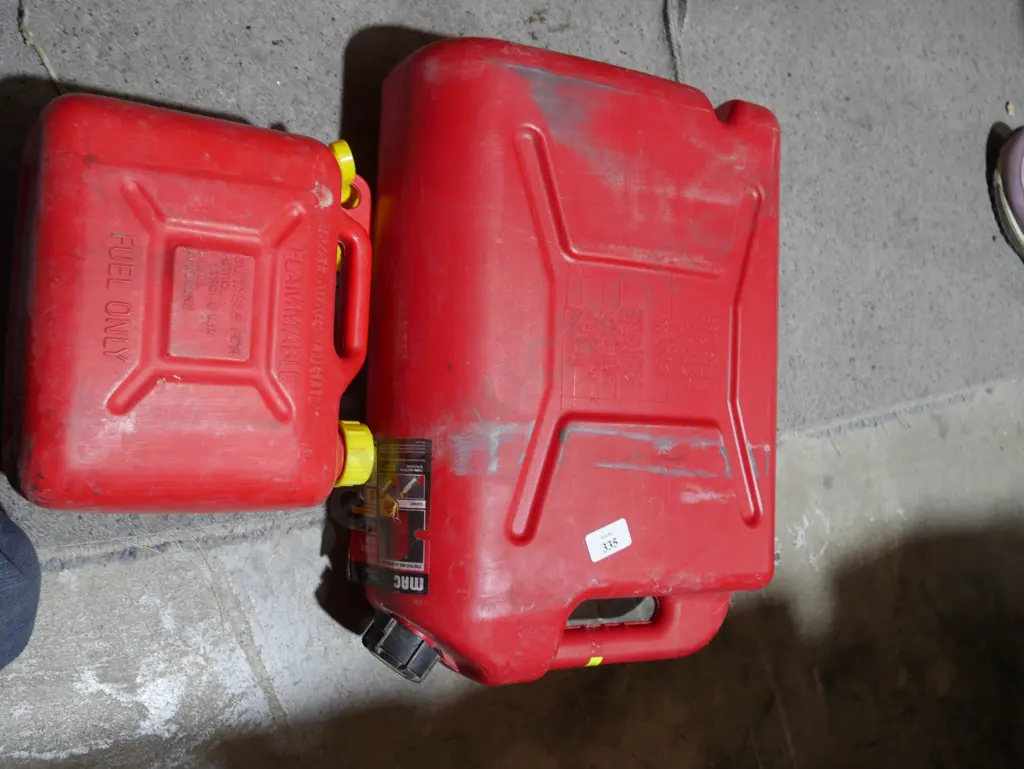 Two petrol containers Image 1++