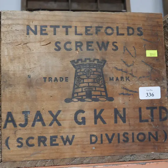 Ajax wooden box