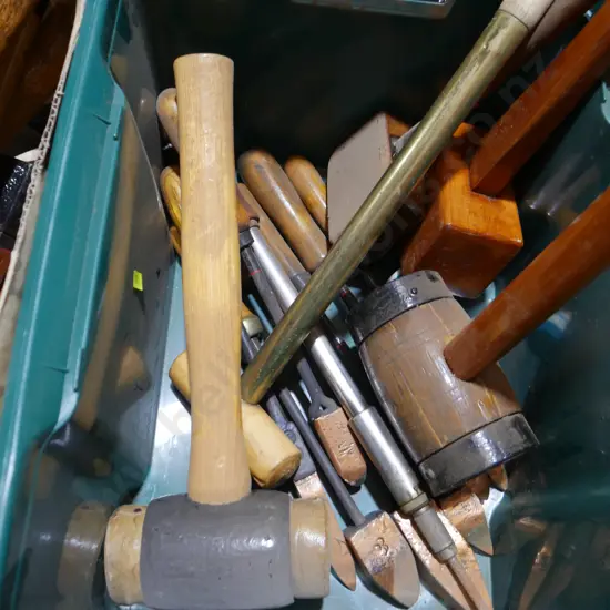 Hammers, copper tip soldering irons