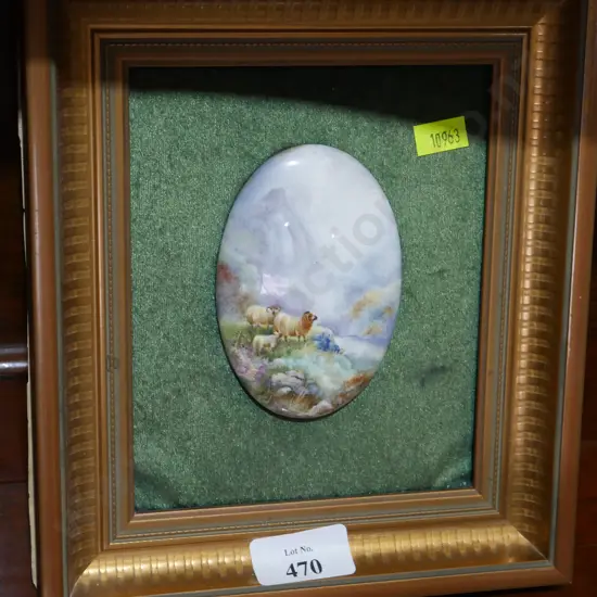 Bayreuth framed plaque