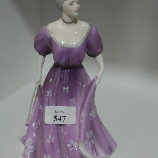 Coalport "Ladies of fashion, Glenda"