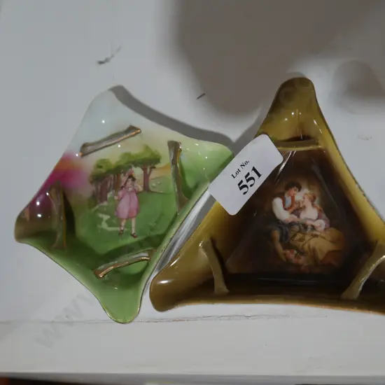 2 royal Bayreuth dishes