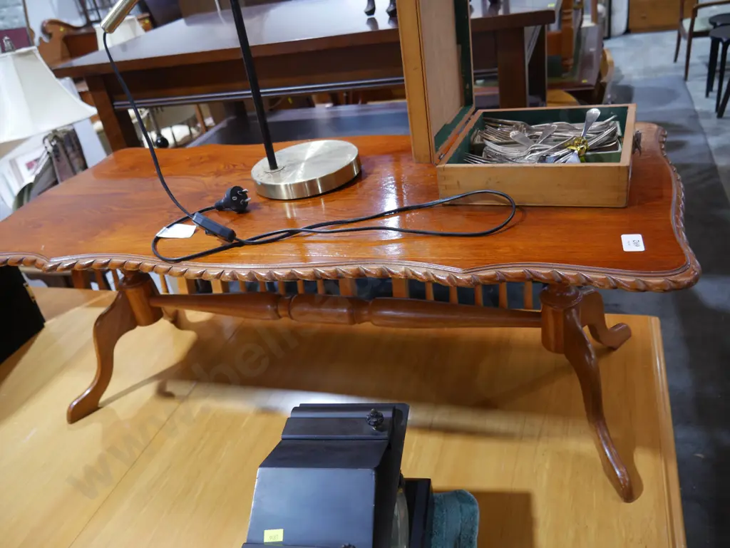 Rope edge coffee table Image 1++