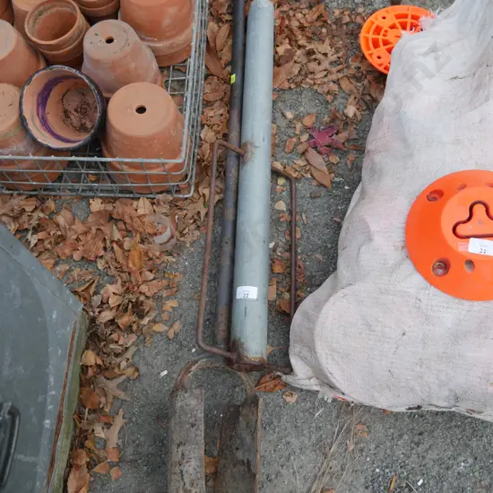 Post hole digger and rammer