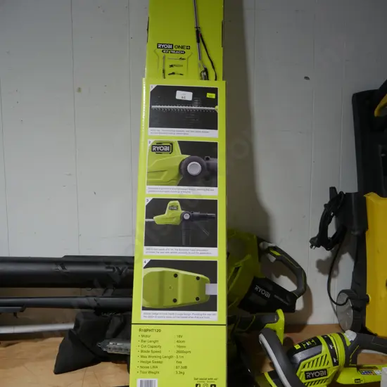 Ryobi battery operated garden tools