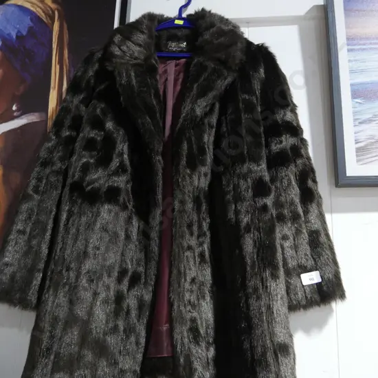 Fur coat by D.L Ellis of Auckland NZ
