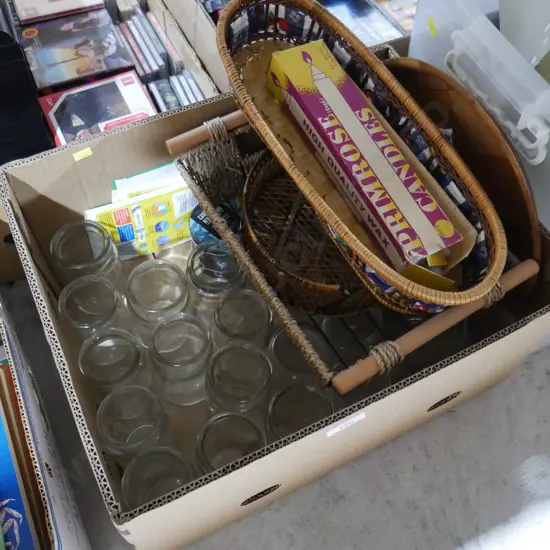 Jam jars etc