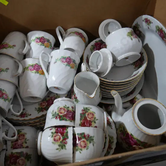 English Rose dinnerware
