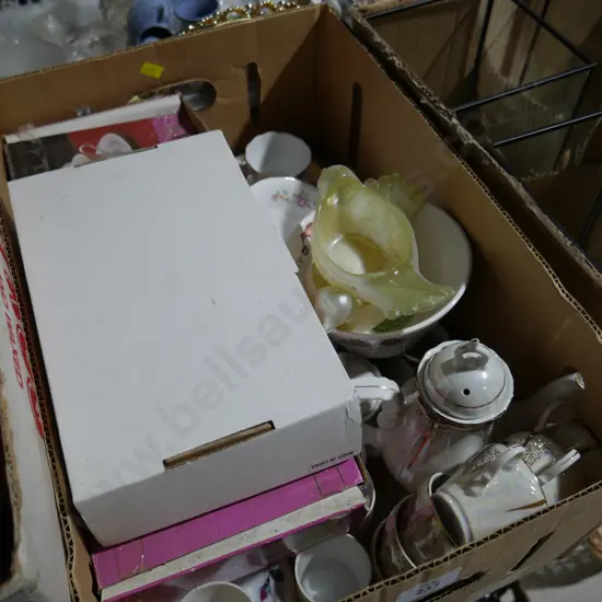 Childs teaset and other china