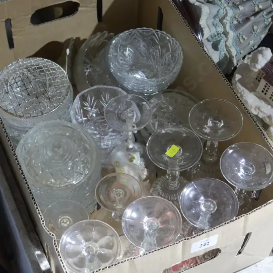 Glassware etc