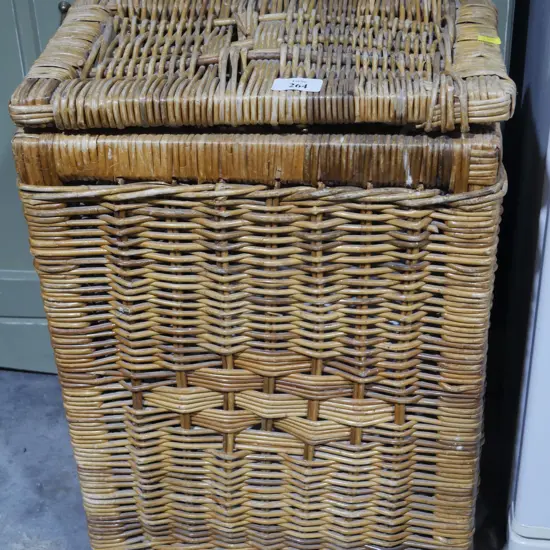 Cane basket and 2 fan heaters