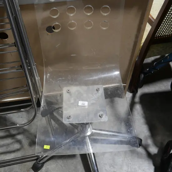 Plastic office chair