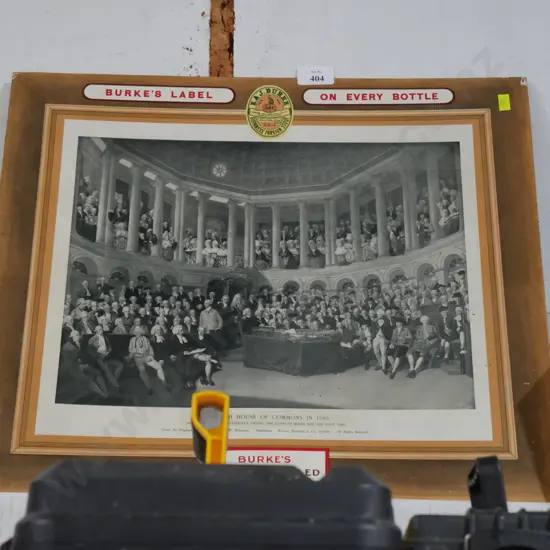 Burke's brewery advertising