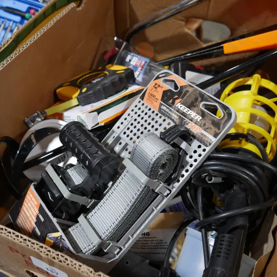 Ratchets,work light , wood glue