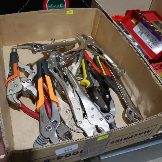 Locking pliers etc