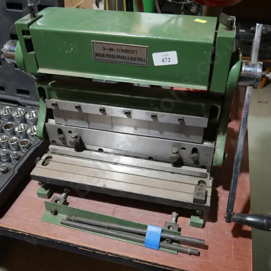 3 in 1 shear, press brake and slip roll