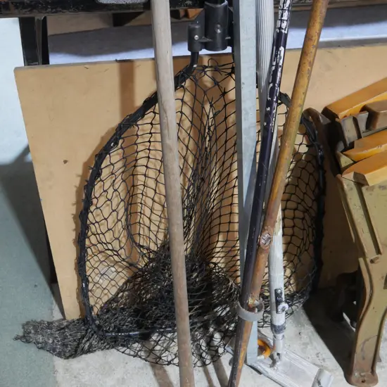 Landing net etc