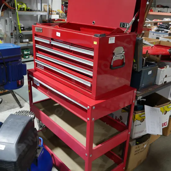 Tool trolley and box