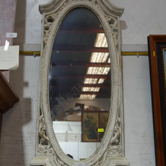 Ornate framed mirror