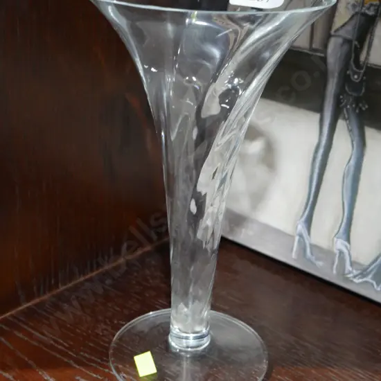 Krosno glass vase