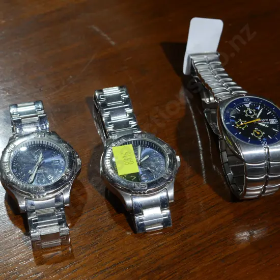 3 mens watches