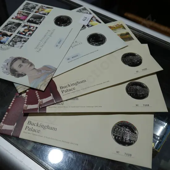 5 coin sets, royalty
