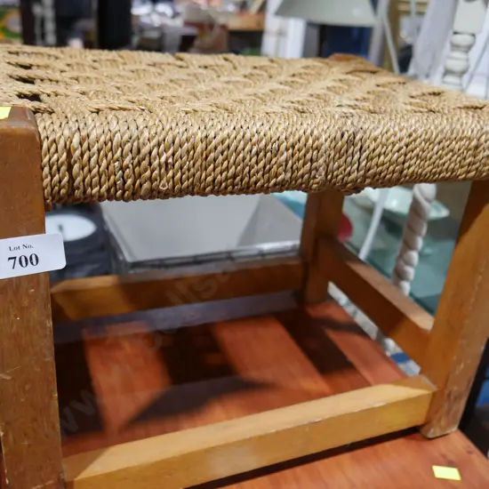 Wicker stool