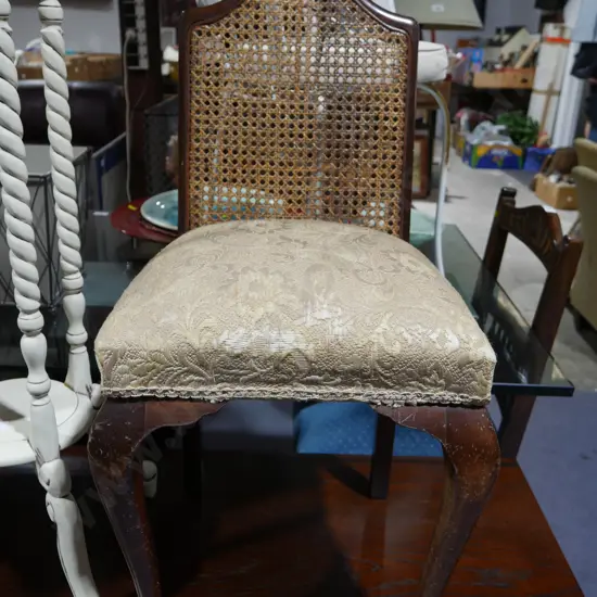 Bergere back chair