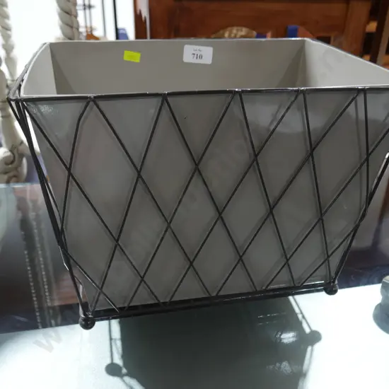 Metal basket