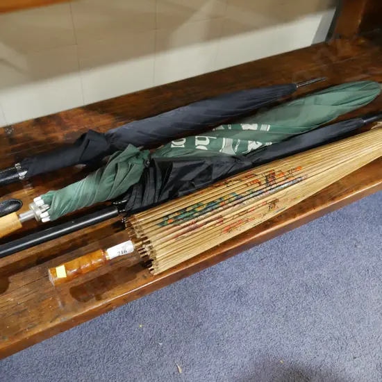 Umbrellas and parasol