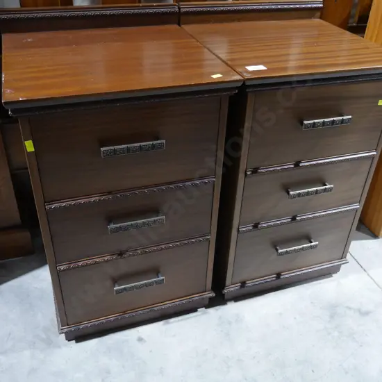 Pair of bedside drawers