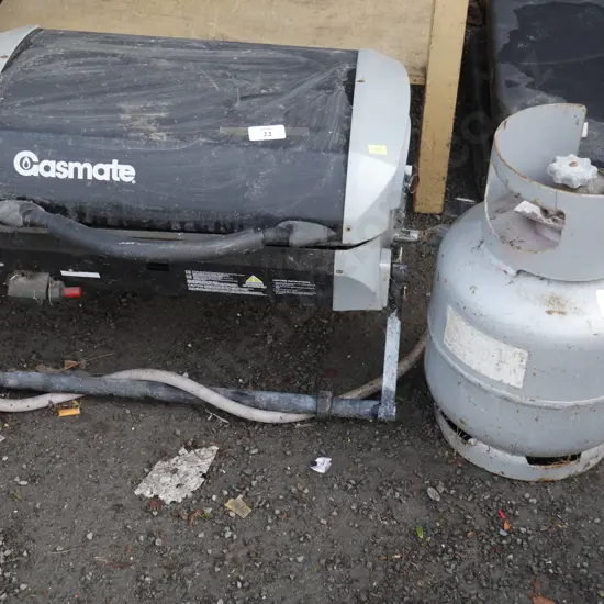 Gasmate bbq  and bottle