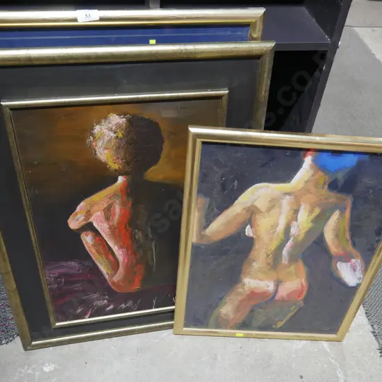 Nude oil paintings