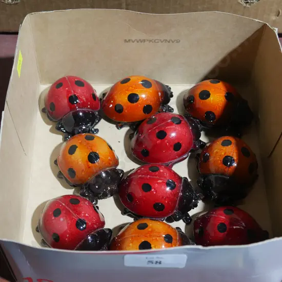 Ladybug ornaments
