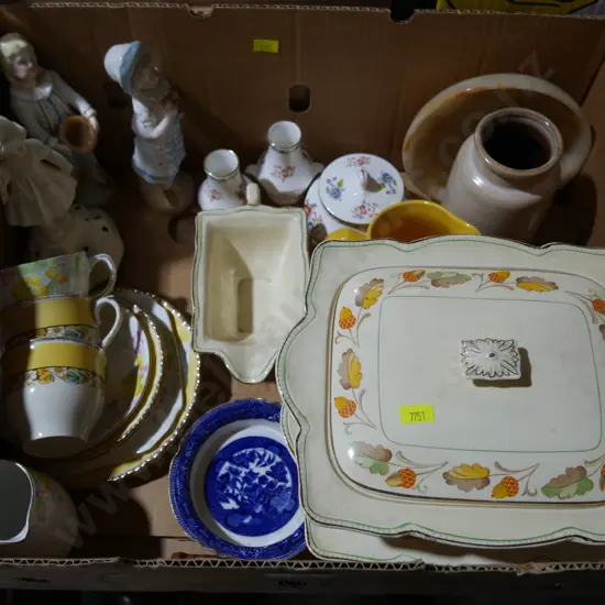 Trios, vege Dish, ornaments