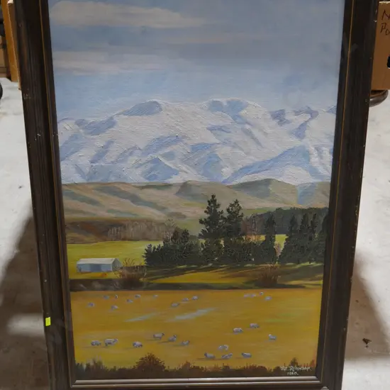 Oil painting,  Pat Robinson